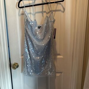 Wild Fable Silver Sequin Camisole